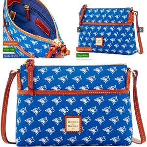 Dooney & Bourke MLB Toronto Blue Jays Women's Team Color Ginger Crossbody 🆕